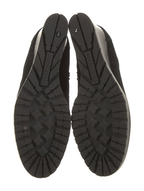 Prada Suede Lace-Up Boots