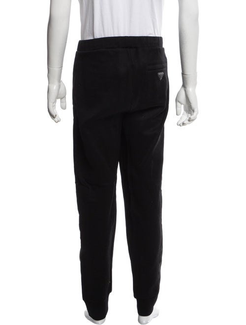 Prada 2021 Enameled Metal Triangle Lounge Bottoms