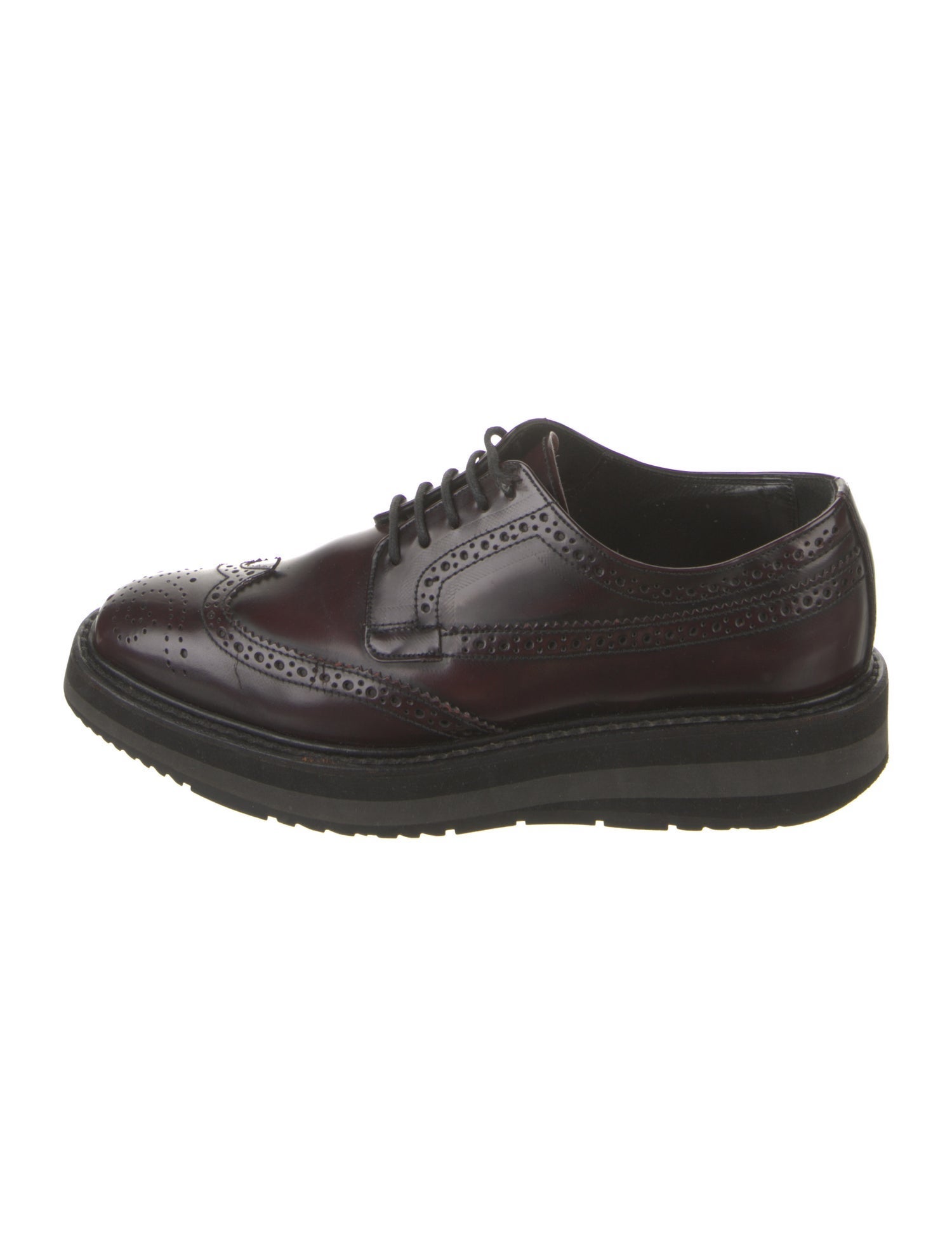 Prada Leather Oxfords