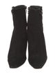 Prada Suede Chain-Link Accents Sock Boots