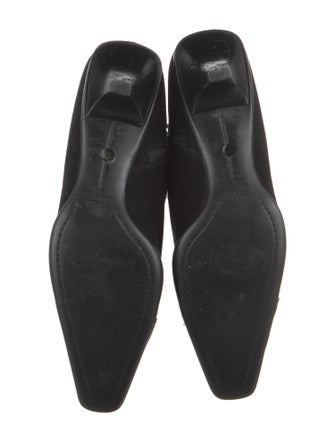 Prada Suede Chain-Link Accents Sock Boots