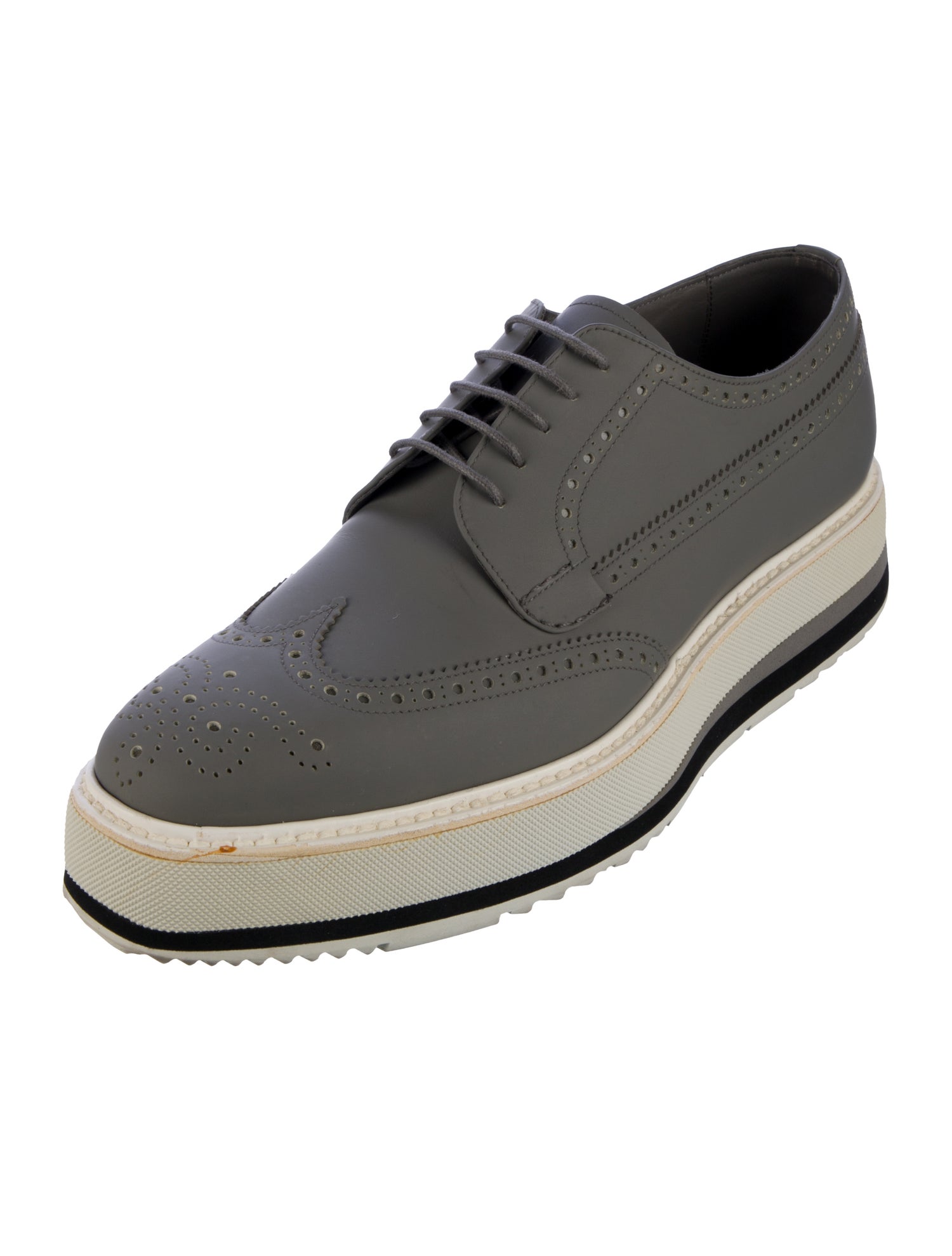 Prada Leather Brogues