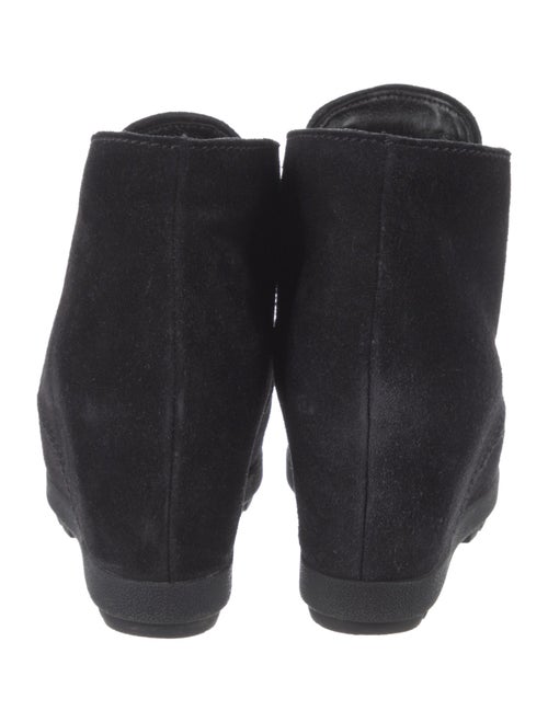 Prada Suede Lace-Up Boots