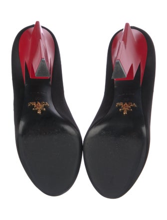 Prada Satin Pumps