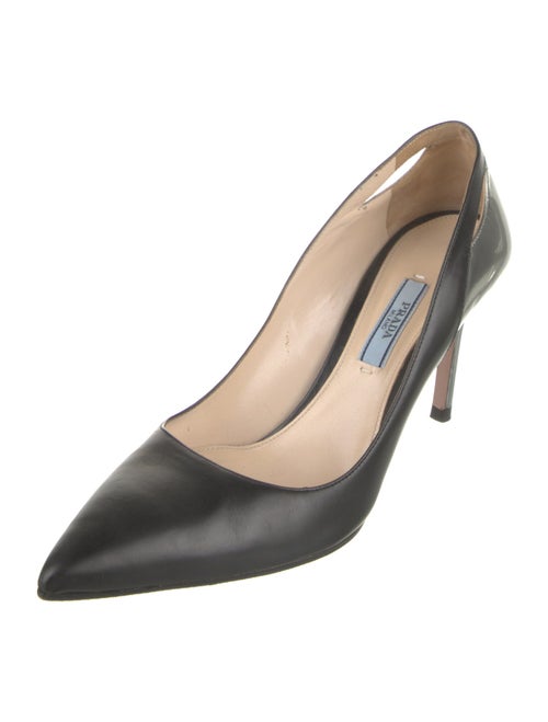 Prada Leather Slingback Pumps