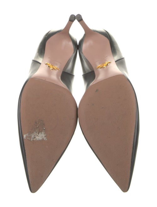 Prada Leather Slingback Pumps