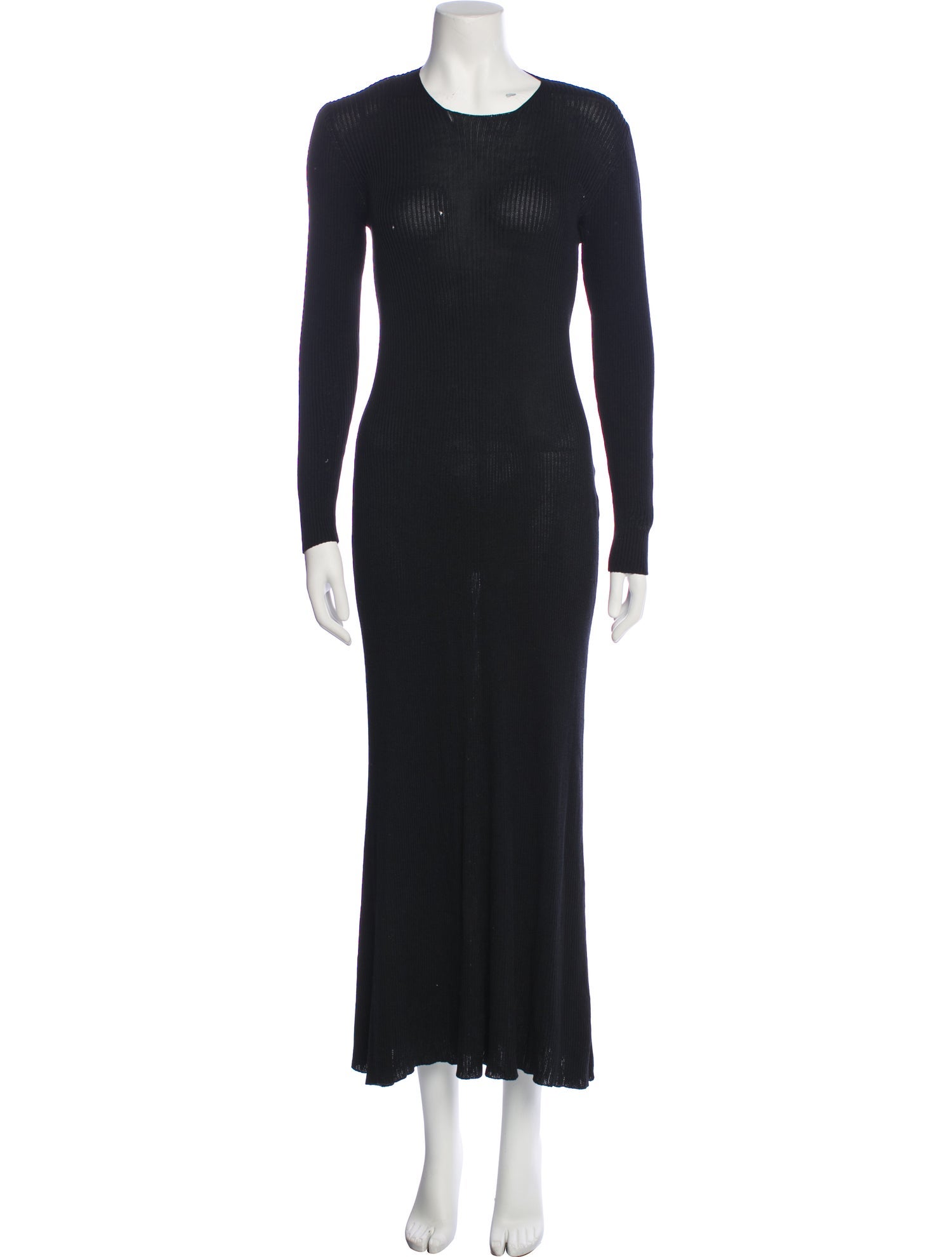 プラダ　アンティークブラックドレス Vintage PRADA Black Gathered Silk Zip Grecian Dress Gown LBD
