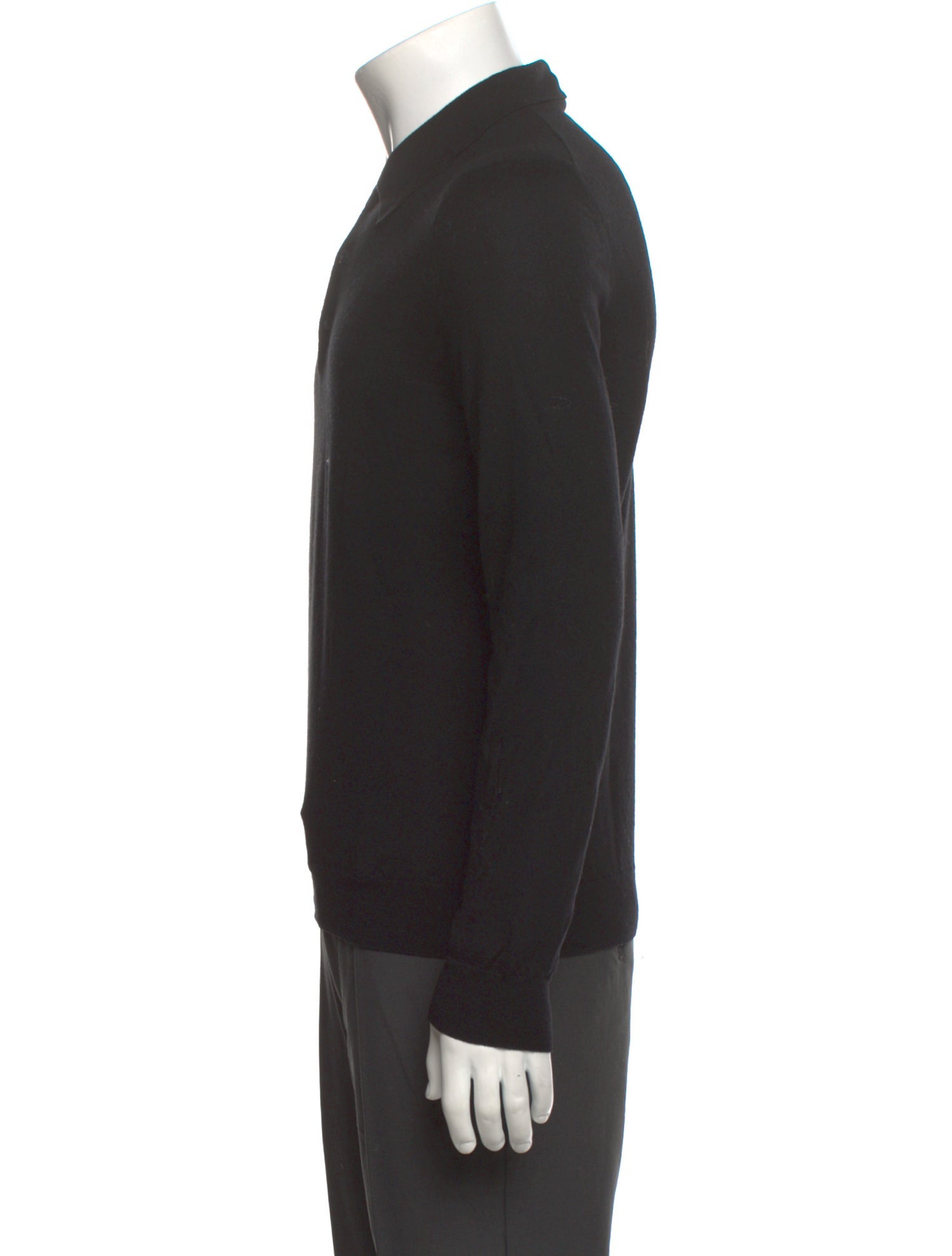 Prada 2023 Virgin Wool Polo Sweater