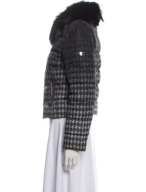 Prada 2014 Printed Fur Jacket