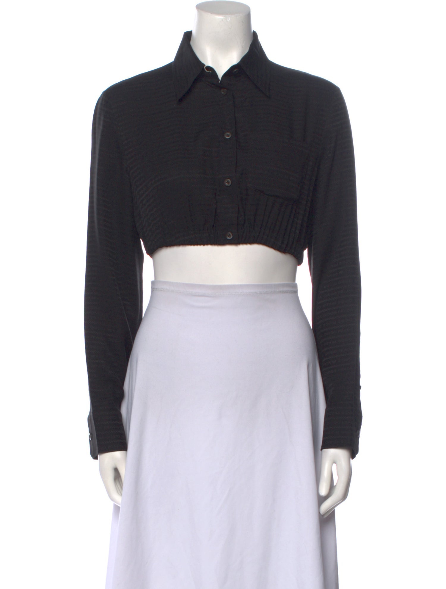 Prada 2022 Silk Crop Top