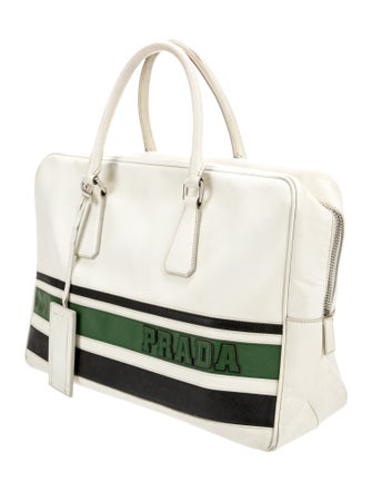Prada Saffiano Leather Saffiano Righe