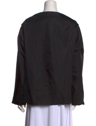 Prada 2021 Enameled Metal Triangle Sweatshirt