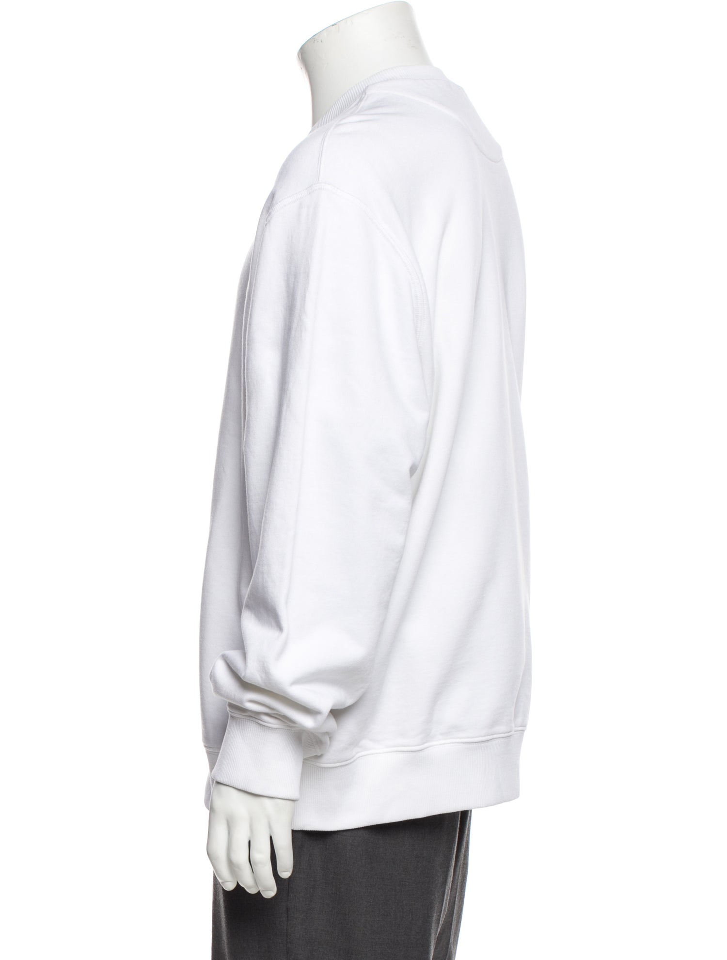 Prada 2023 Enameled Metal Triangle Sweatshirt