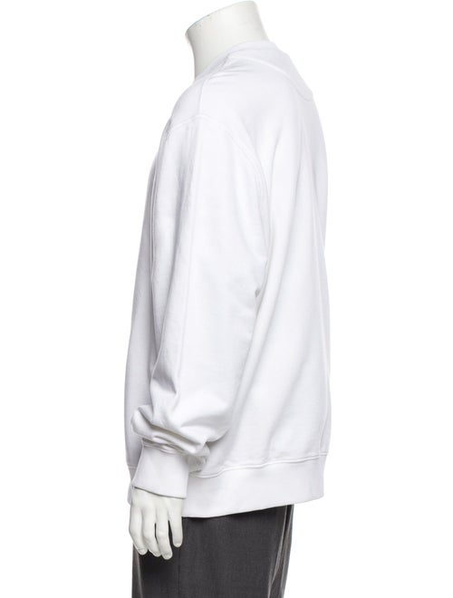 Prada 2023 Enameled Metal Triangle Sweatshirt