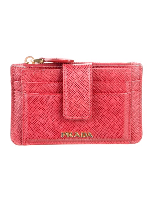 Prada Saffiano Metal Leather Wallet