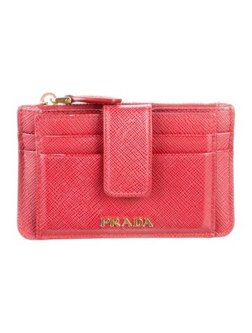 Prada Wallets Saffiano Metal Leather Wallet