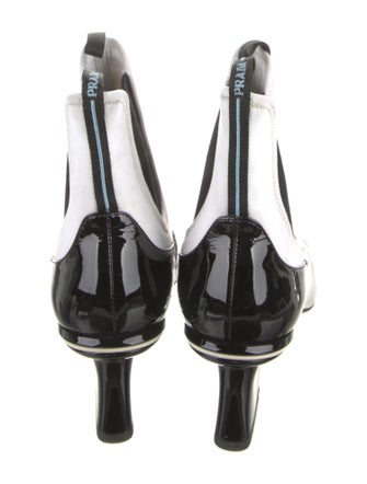 Prada Patent Leather Chelsea Boots