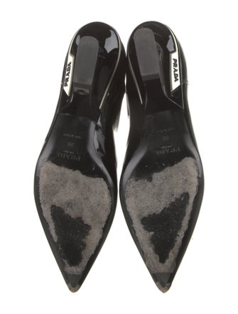 Prada Patent Leather Chelsea Boots