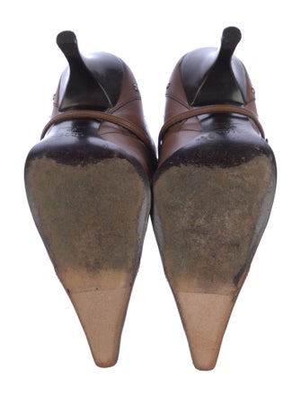 Prada Leather Western Boots