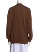 Prada V-Neck Long Sleeve Pullover