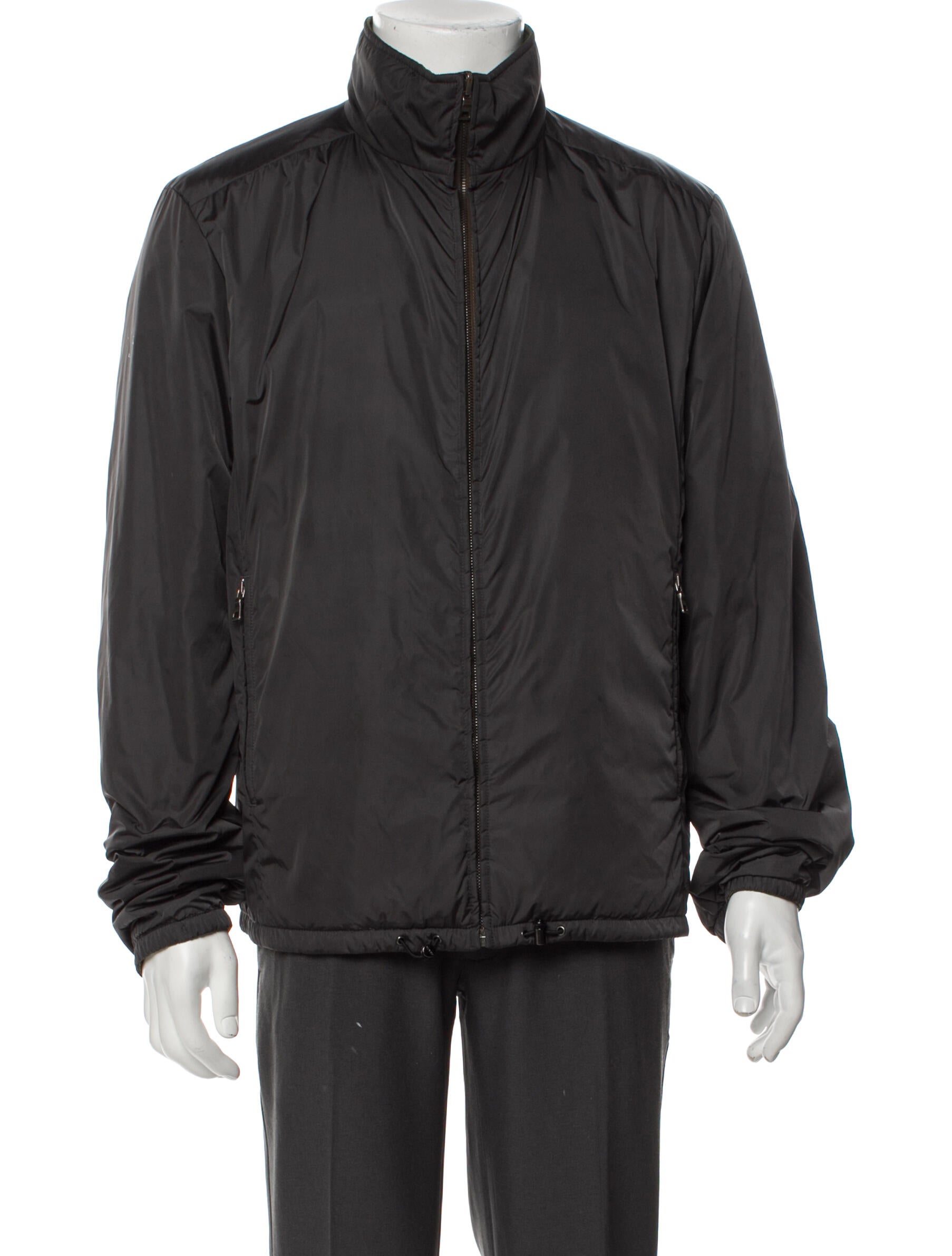 Prada Sport Vintage 2008 Windbreaker - Grey Outerwear