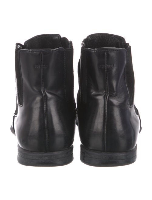 Prada Leather Chelsea Boots