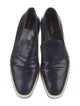 Prada Leather Lasercut Accents Loafers