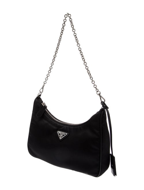 Prada Enameled Metal Triangle Re-Edition 2005