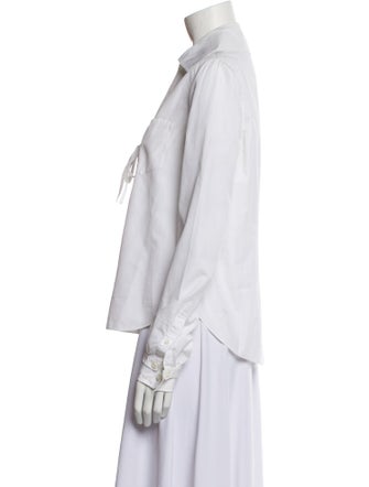 Prada 2016 V-Neck Blouse