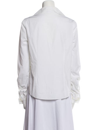 Prada 2016 V-Neck Blouse