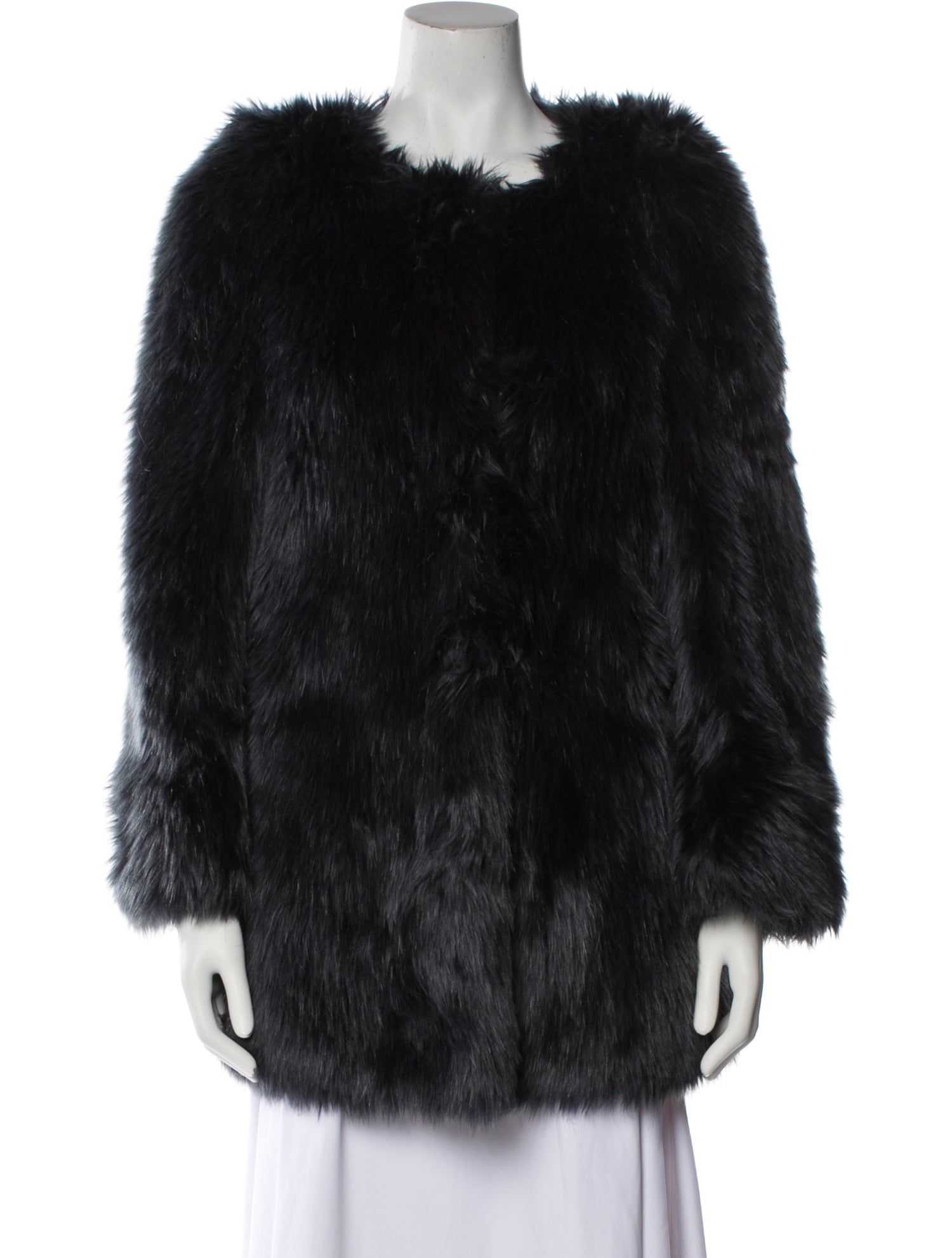 Prada 2011 Fur Faux Fur Coat