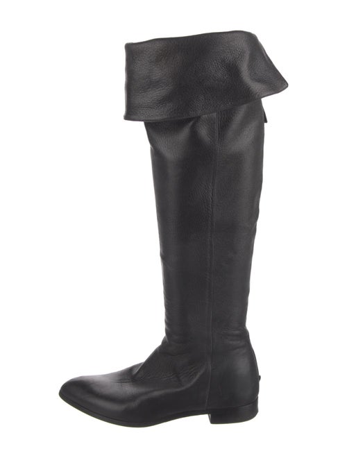 Prada Leather Riding Boots