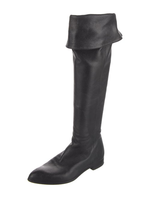 Prada Leather Riding Boots