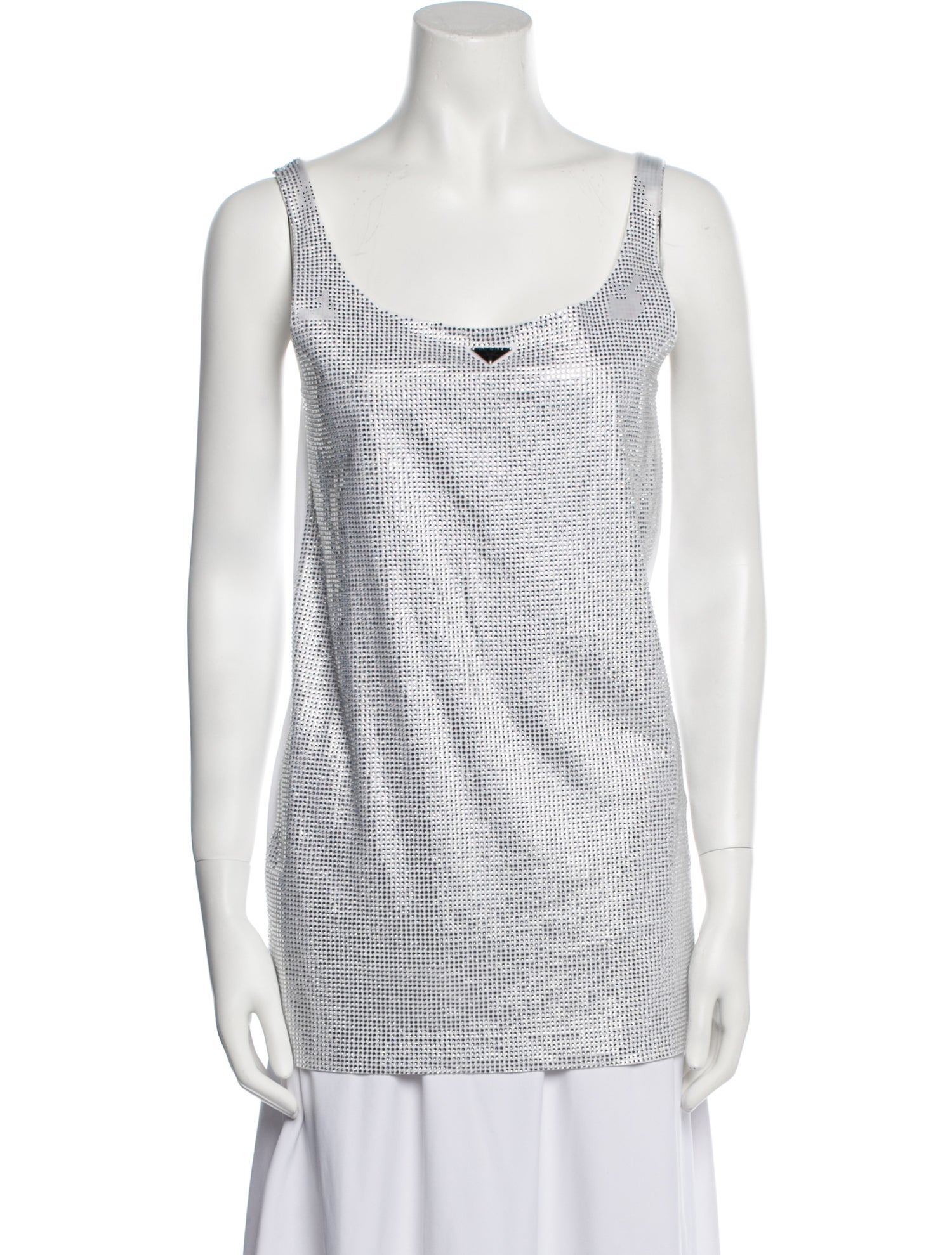 Prada 2023 Scoop Neck Blouse