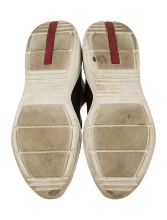Prada Mesh Accents Sock Sneakers