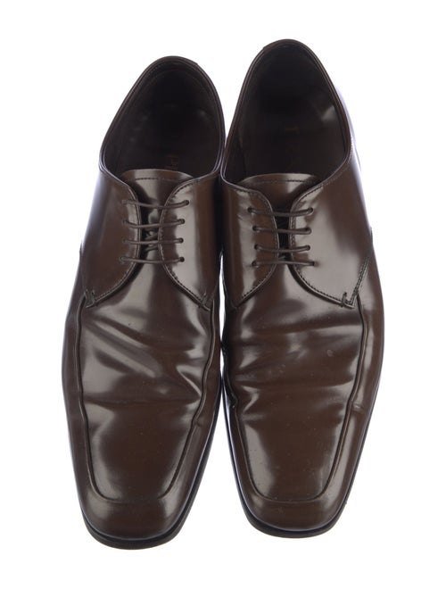Prada Leather Derby Shoes