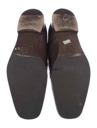 Prada Leather Derby Shoes