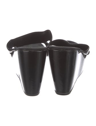 Prada Patent Leather Slides