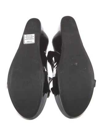 Prada Patent Leather Slides