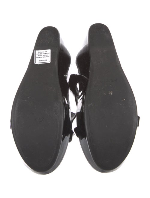 Prada Patent Leather Slides