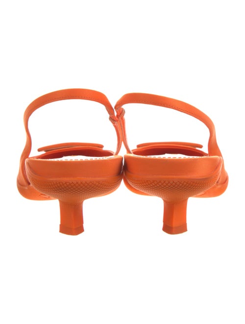 Prada Nylon Slingback Pumps