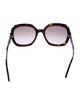 Prada Oversize Gradient Sunglasses