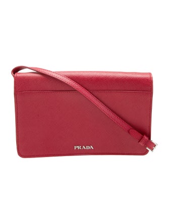 Prada Saffiano Leather Metal