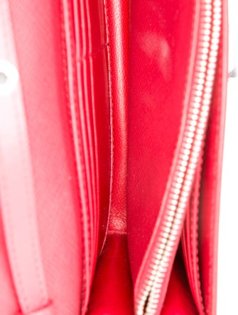 Prada Saffiano Leather Metal