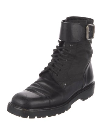 Prada Nylon Combat Boots