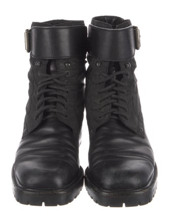 Prada Nylon Combat Boots
