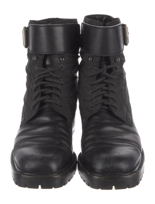 Prada Nylon Combat Boots