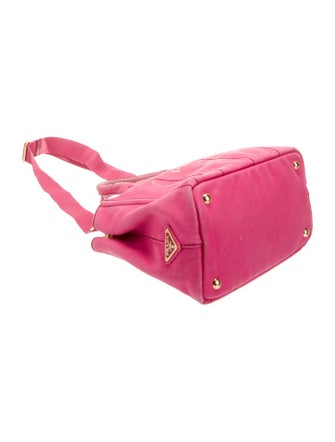 Prada Canvas Small Canapa Logo Tote Small