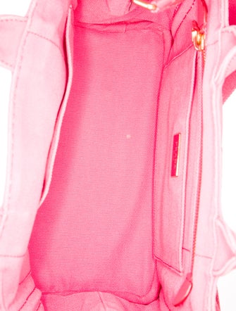 Prada Canvas Small Canapa Logo Tote Small