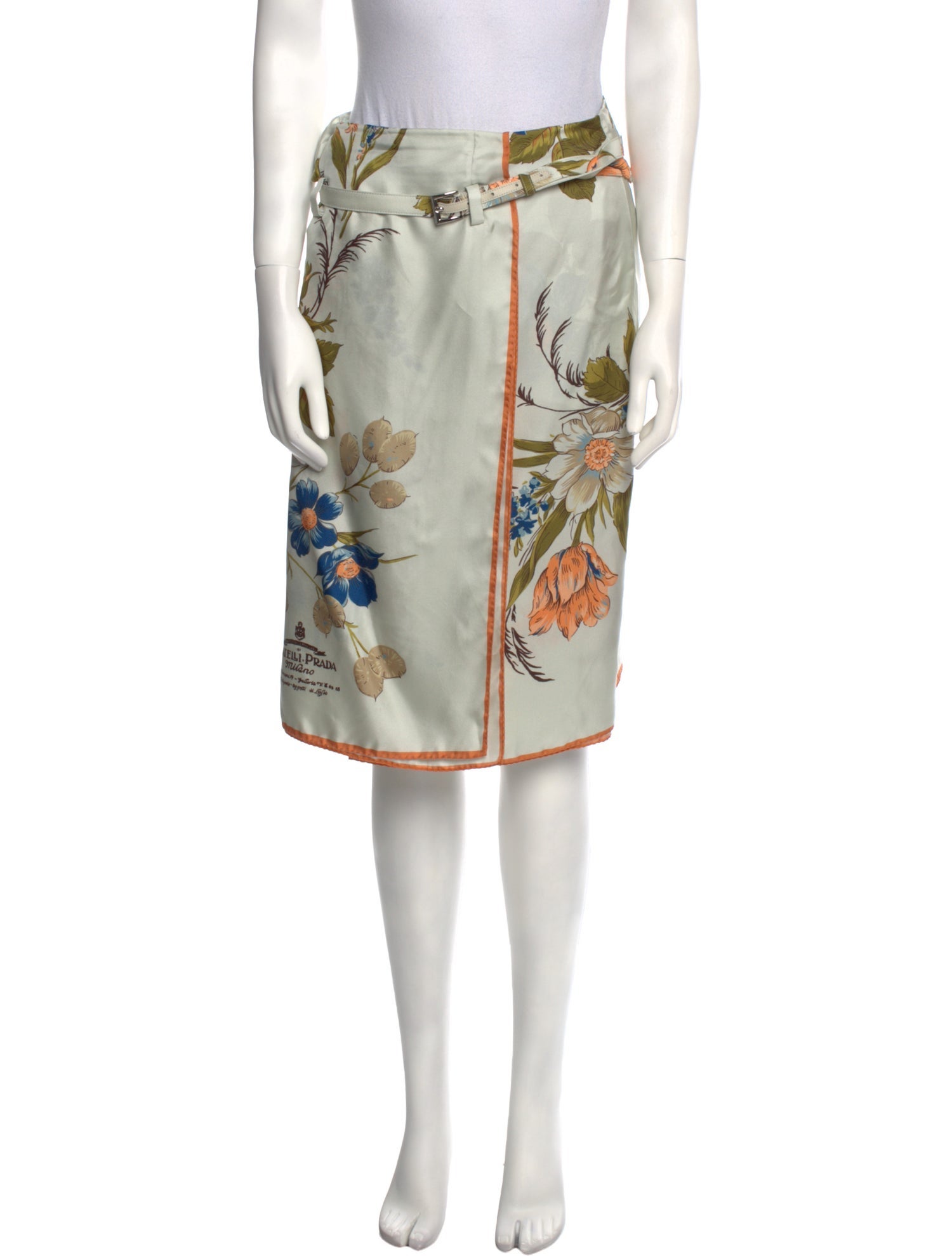 Prada 2024 Knee-Length Skirt